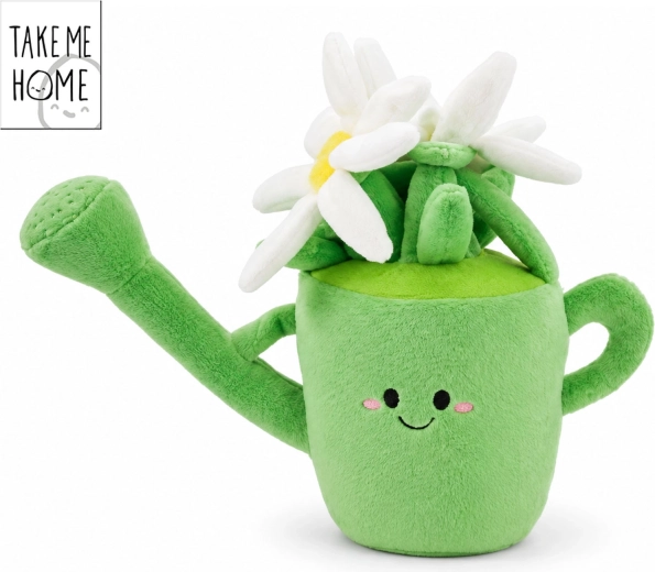 Plyšová pokojová rostlina v zelené konvici Take Me Home 20 cm - 1 kus