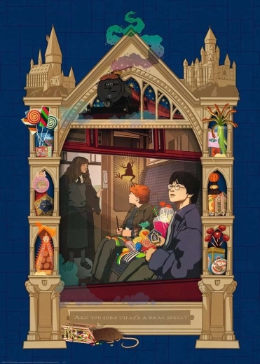 Ravensburger puzzle Harry Potter Bradavice 1000 dílků