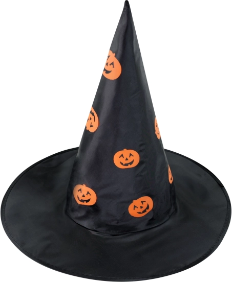 Dětský čarodějnický klobouk s dýněmi na Halloween