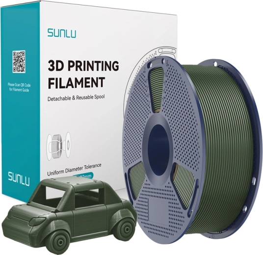 Sunlu PETG filament olivový