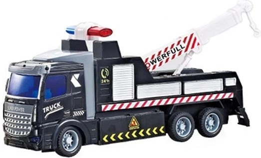 Nákladní auto odtahovka s jeřábem na dálkové ovládání - 1 kus