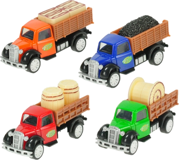 Čtyři barvy a různé druhy nákladu