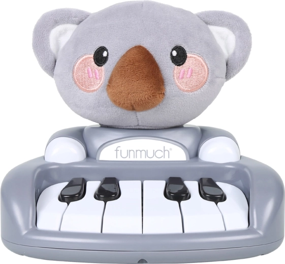 Chipolino dětské piano Koala světle šedé