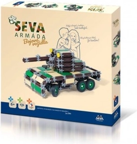 Stavebnice SEVA armáda – bojová vozidla, 436 dílků
