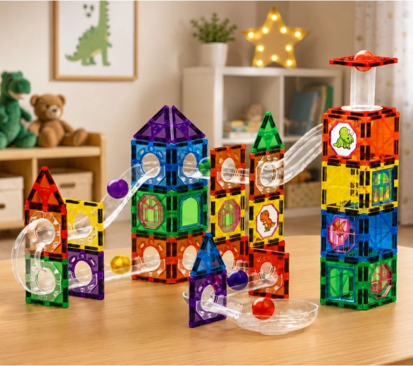 Silné magnetické spojování pro stabilní stavby