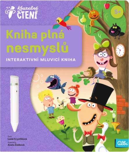 ALBI Kouzelné čtení Kniha plná nesmyslů