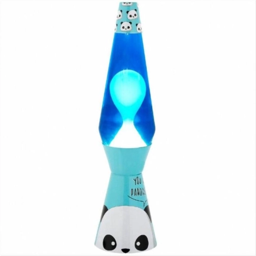Lávová stolní lampa Panda