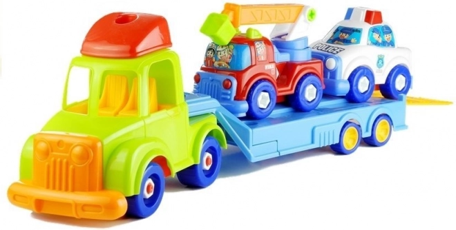 Rozkládací autodoprava pro převoz vozidel