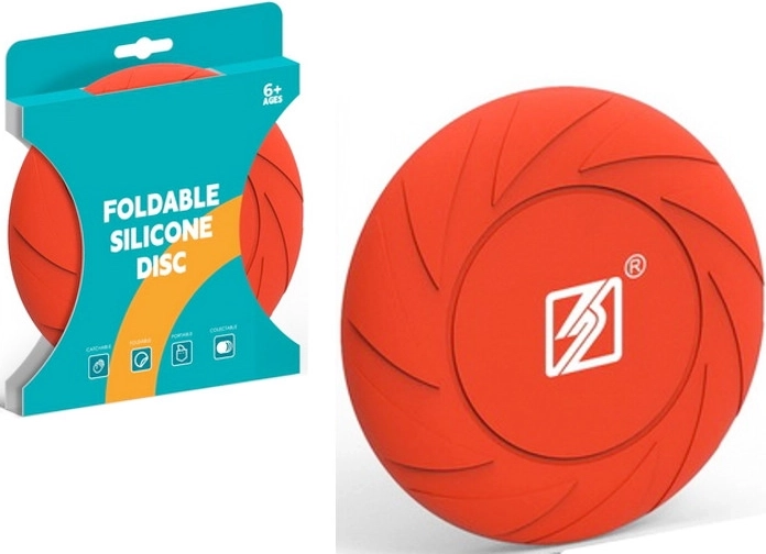 Silikonový létající disk frisbee