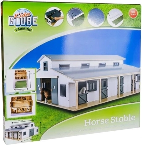 Stáj se 7 boxy a pastvinou