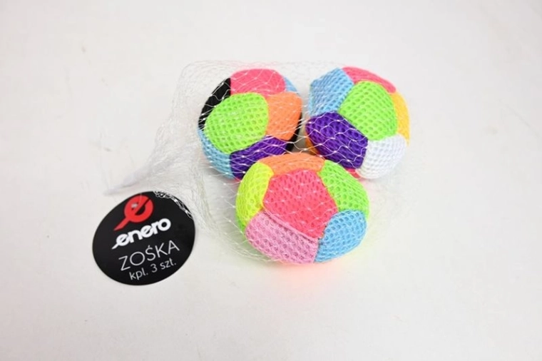 Enero zoška (footbag) barevná sada 3 ks