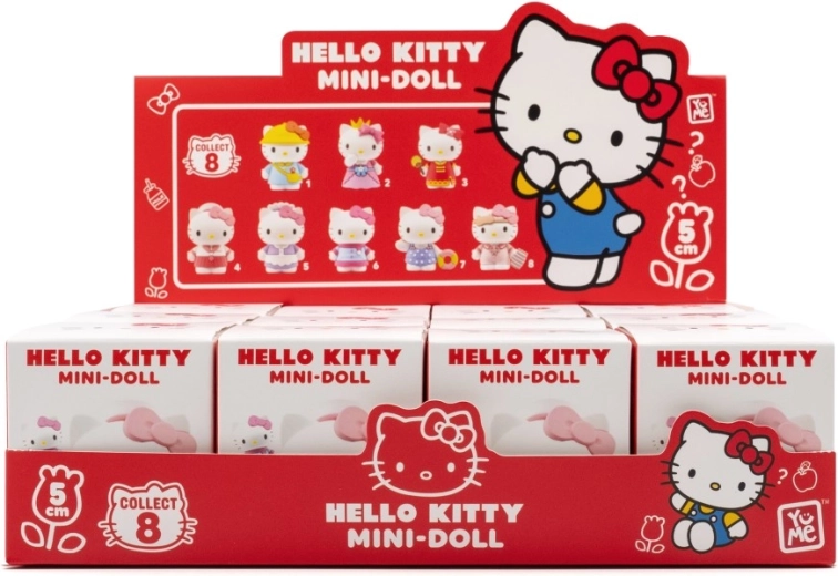 HELLO KITTY sběratelská minifigurka dress-up 5 cm