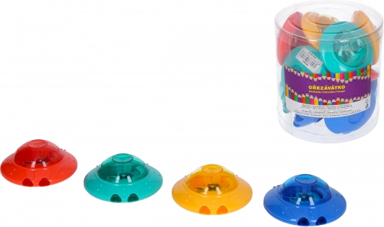 Ořezávátko na dvě tužky se zásobníkem, kulaté