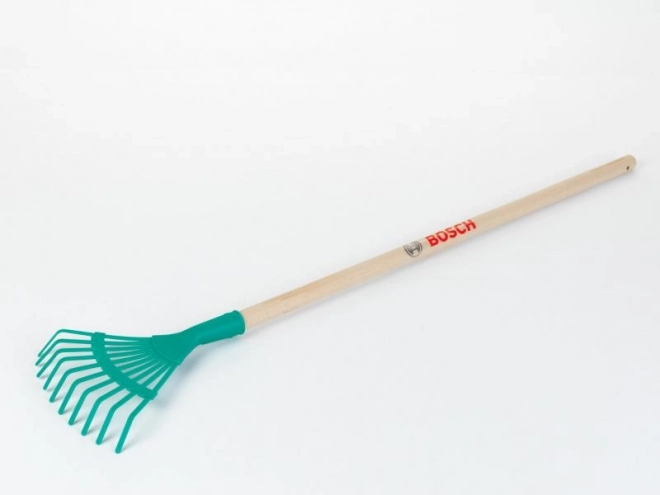 Zahradní hrábě Bosch s dřevěnou násadou