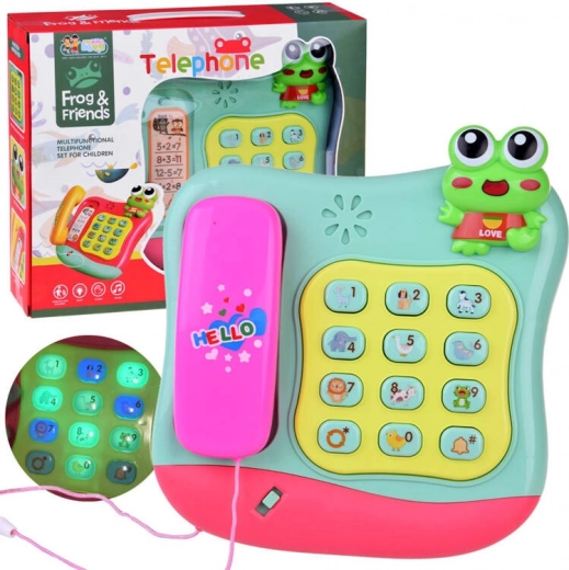 Barevný hudební telefon pro děti