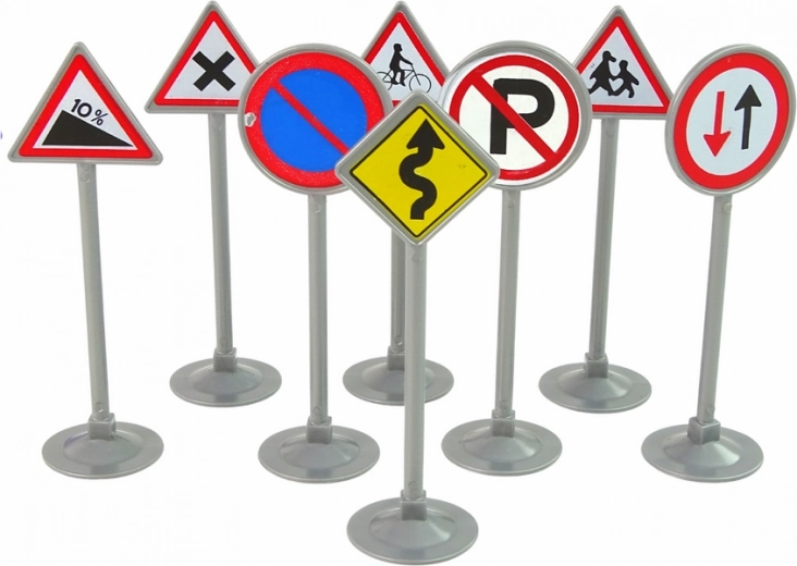 8 realistických dopravních značek