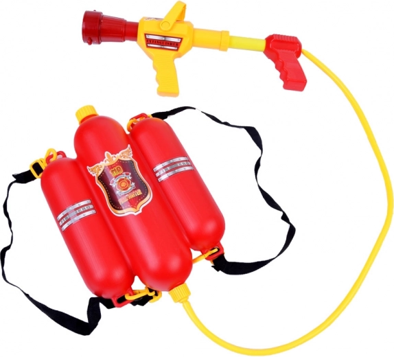 Vodní stříkačka a úložné schránky