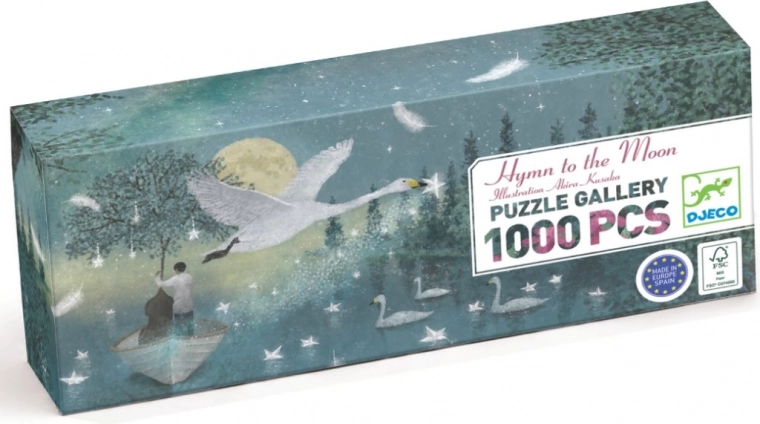 Djeco puzzle hymnus na měsíc – 1000 dílků