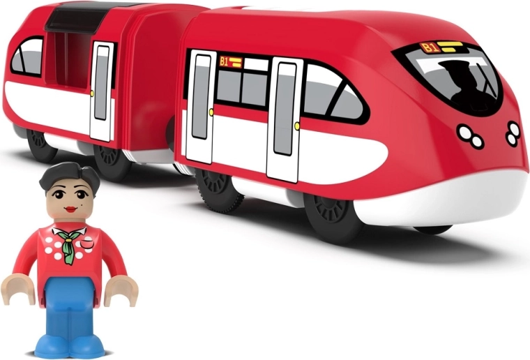 Elektrický městský vlak se strojvedoucím 2Kids Toys