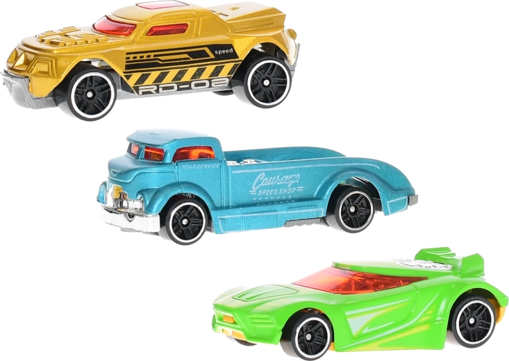 Tři autíčka do každého závodu