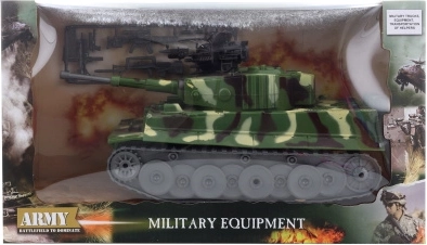 Plastový tank s doplňky pro děti