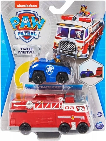 Hasičské auto Chase Tlapková patrola – kovový model 1:55