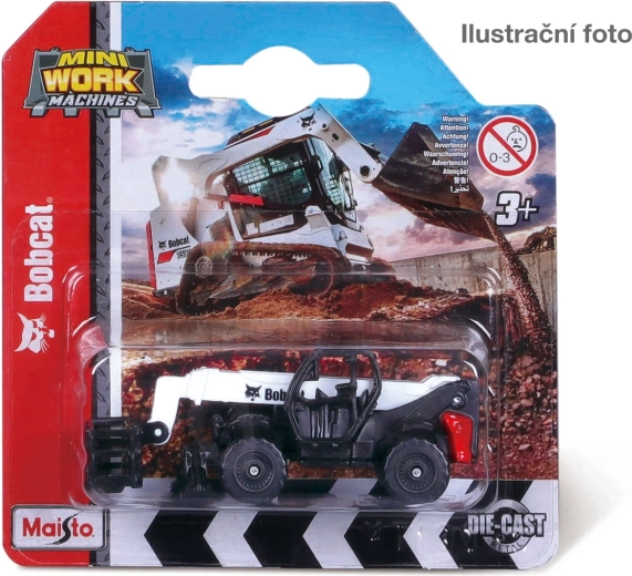 Maisto Bobcat mini pracovní stroj 3"