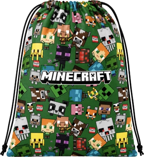 Dětský vak na záda Minecraft s motivem Creepera