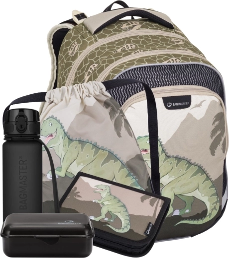 Bagmaster velký školní set LUMI 24 C Dinosaurus