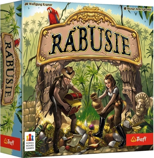 Rabusie – rodinná karetní hra o dělení pokladů