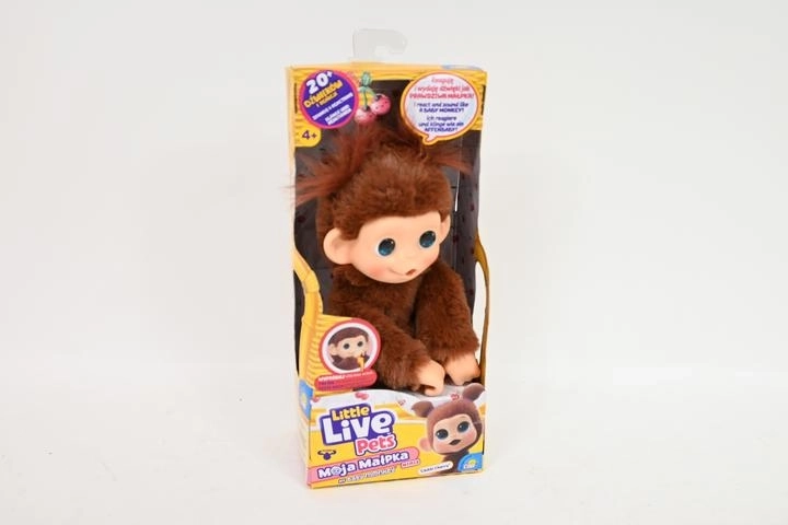 Little Live Pets My Baby Monkey Minis opička Chikki Cherry - 1 kus