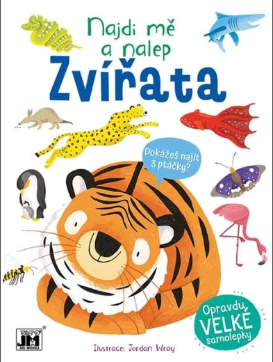 Najdi mě a nalep – Zvířata