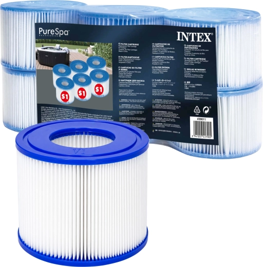 Filtrační vložka do vířivky INTEX PureSpa typ S1 - 6 ks
