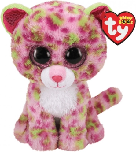 Plyšák TY Beanie Boos růžový leopard 15 cm