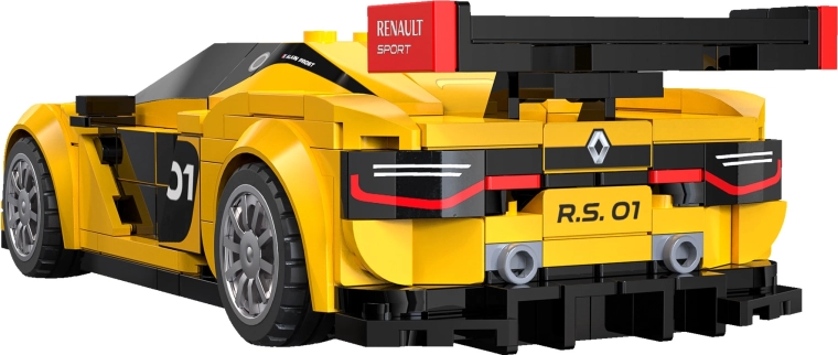 Detailní zpracování zadní části a křídla