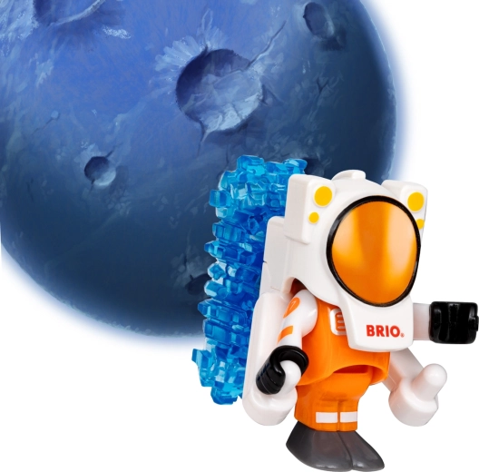 Astronaut s magnetickým skafandrem