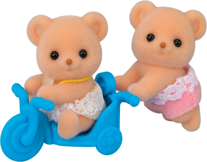 Dvojčata sušenkoví medvídci s motorkou SYLVANIAN FAMILIES