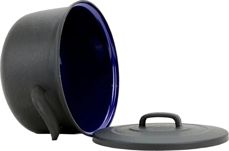 Hygienický smaltovaný vnitřek v tmavě modré