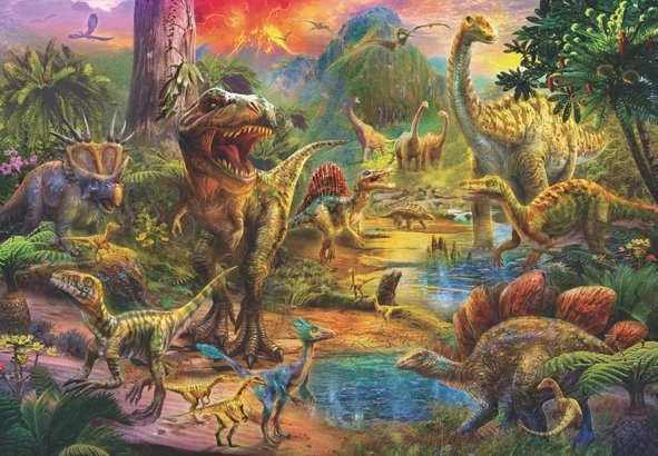 Anatolian puzzle Království dinosaurů 500 dílků