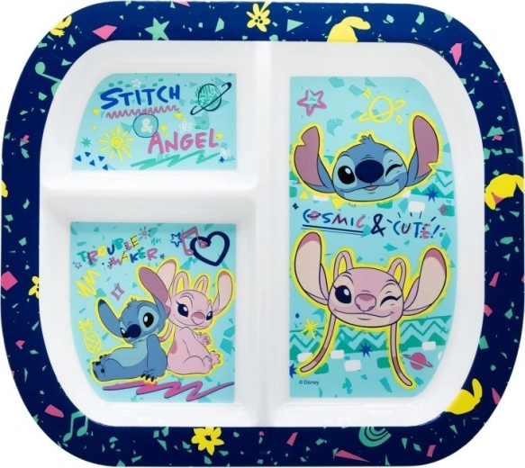 Dětský obdélníkový talíř STITCH