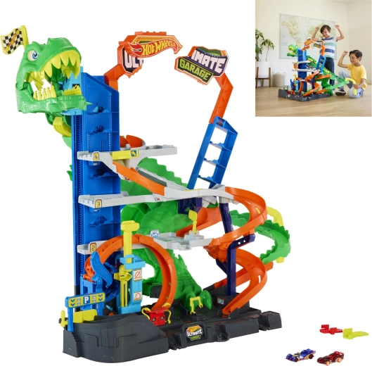 Obří Giga T-Rex a akční soubojová dráha