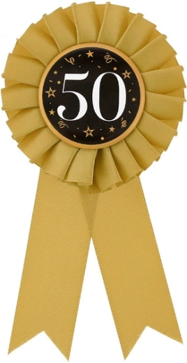 Jubilejní narozeninová kokarda 50 let