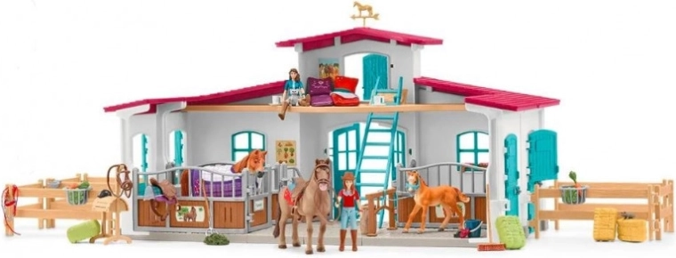 Jezdecké centrum Lakeside Horse Club figure set