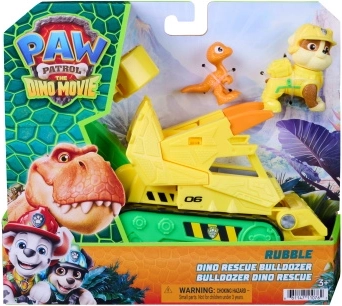 Psi Patrol: Dino Rescue Rubbleův buldozer s figurkami