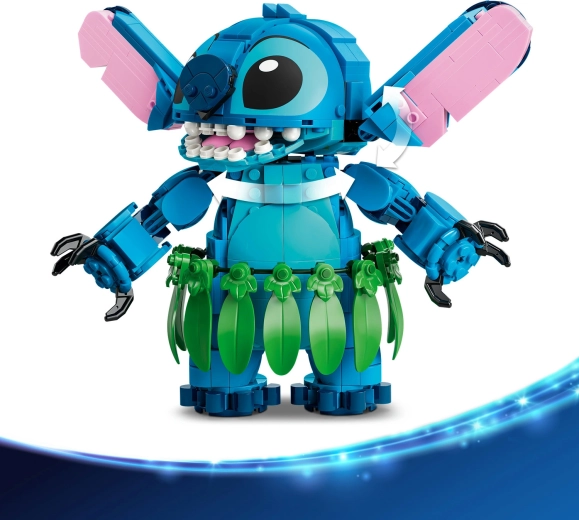 Polohovatelný Stitch pro hru i vystavení