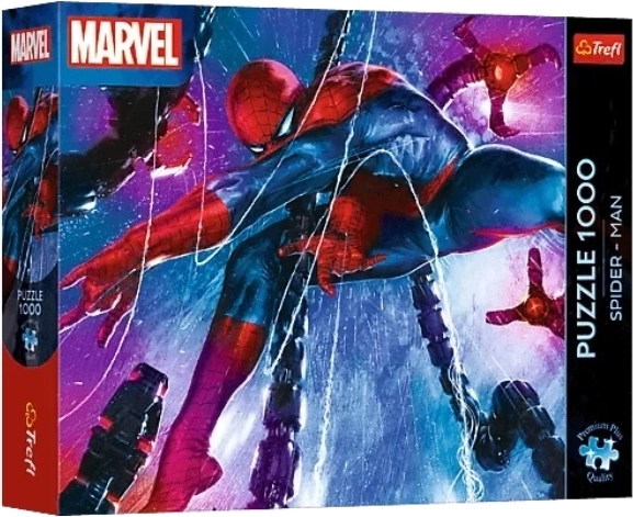 Puzzle Premium Plus Spider-Man: Síť dobrodružství 1000 dílků