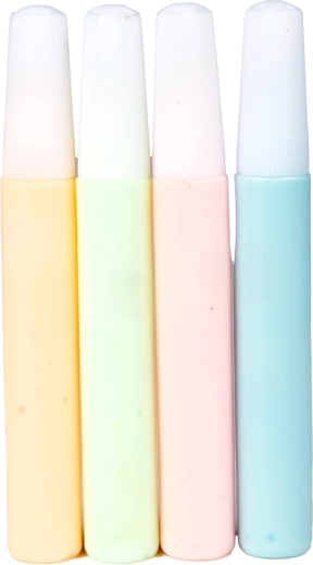 Čtyři pastelové/neonové odstíny