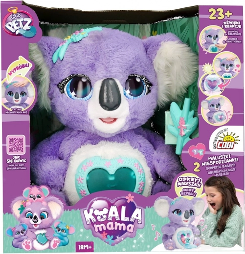 Interaktivní plyšová koala mama CLUB PETZ od IMC Toys