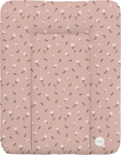 Ceba Baby měkká přebalovací podložka na komodu 50 × 70 cm basic petite blossoms