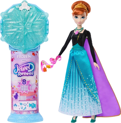 Panenka Disney Ledové království Jewel Reveal Anna s doplňky